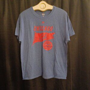 Chicago Cubs Majestic MLB Baseball T Shirt Size Large